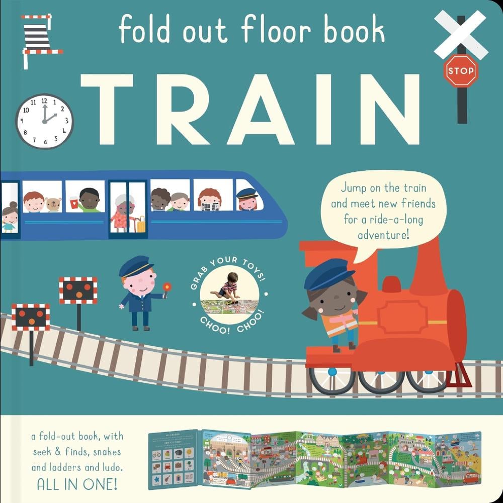 Fold out floor- Train by Philip Dauncey - ISBN: 9781784684129