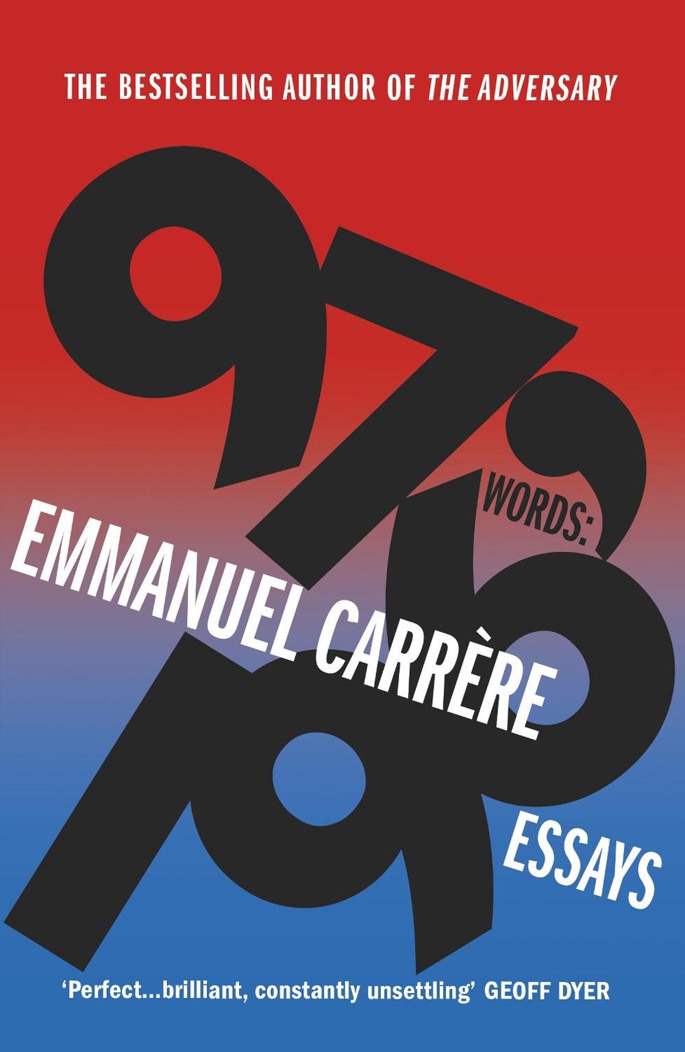 97,196 Words by Emmanuel Carrère - ISBN: 9781784705824