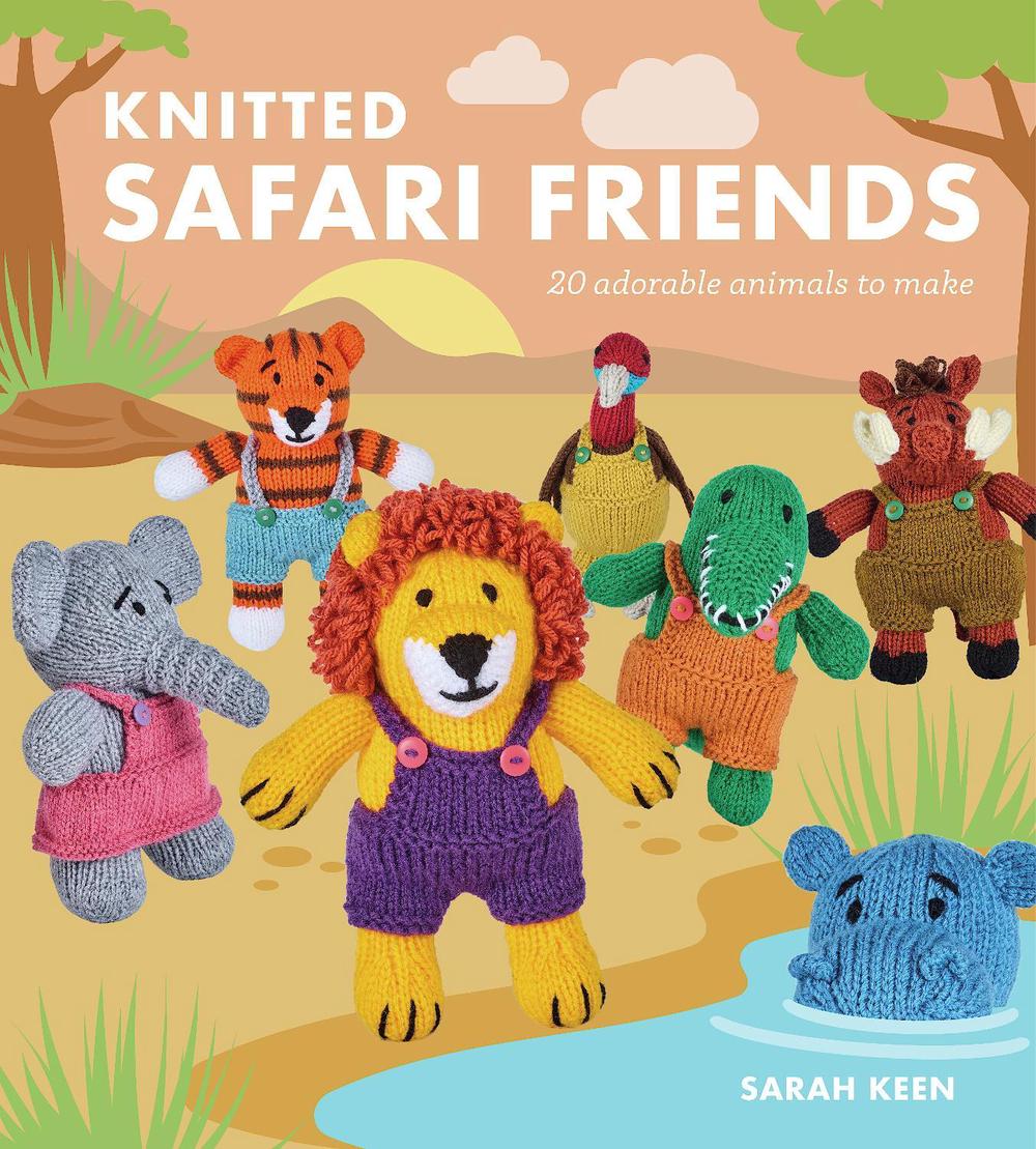 Knitted Safari Friends, 9781784947156