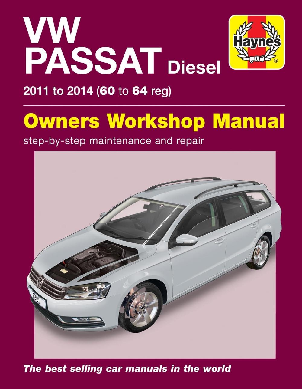 Volkswagen Passat Diesel (11-14) 60 to 64 Haynes Repair Manual, 9781785213618