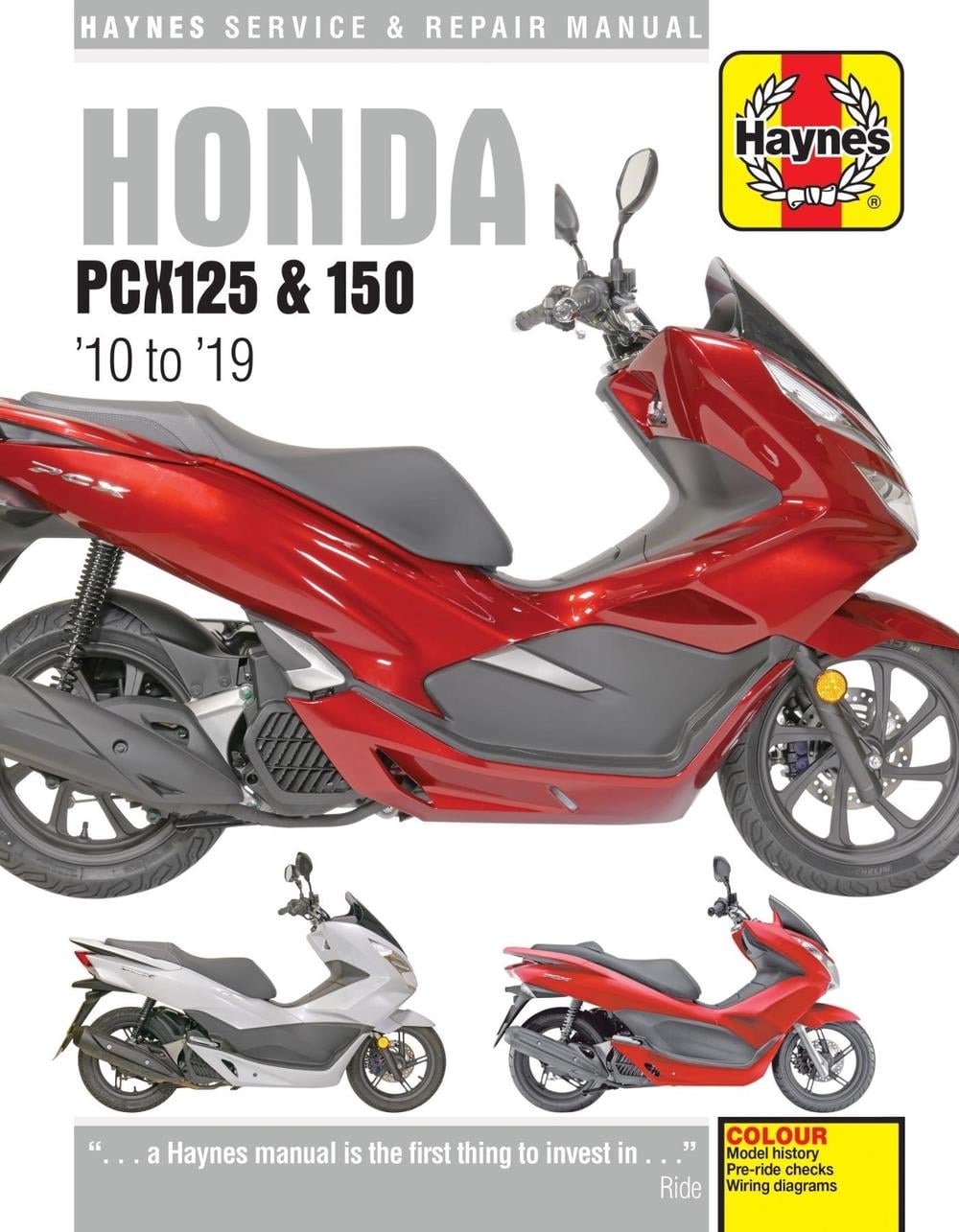 Honda PCX125 &150 (10-19) by Haynes Publishing - ISBN: 9781785214479