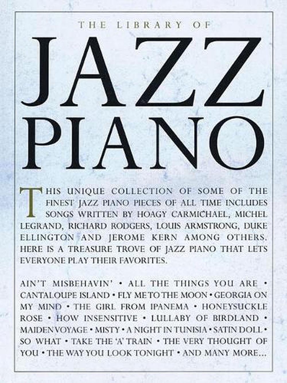 The Library Of Jazz Piano, 9781785582400