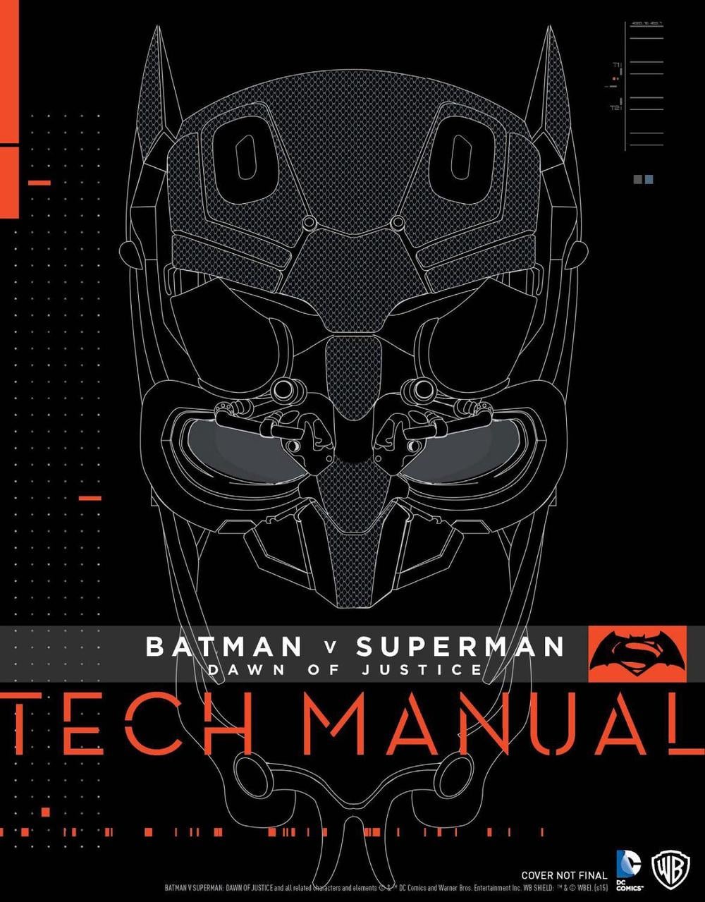 Batman V Superman: Dawn Of Justice: Tech Manual by Adam Newell - ISBN: 9781785650604