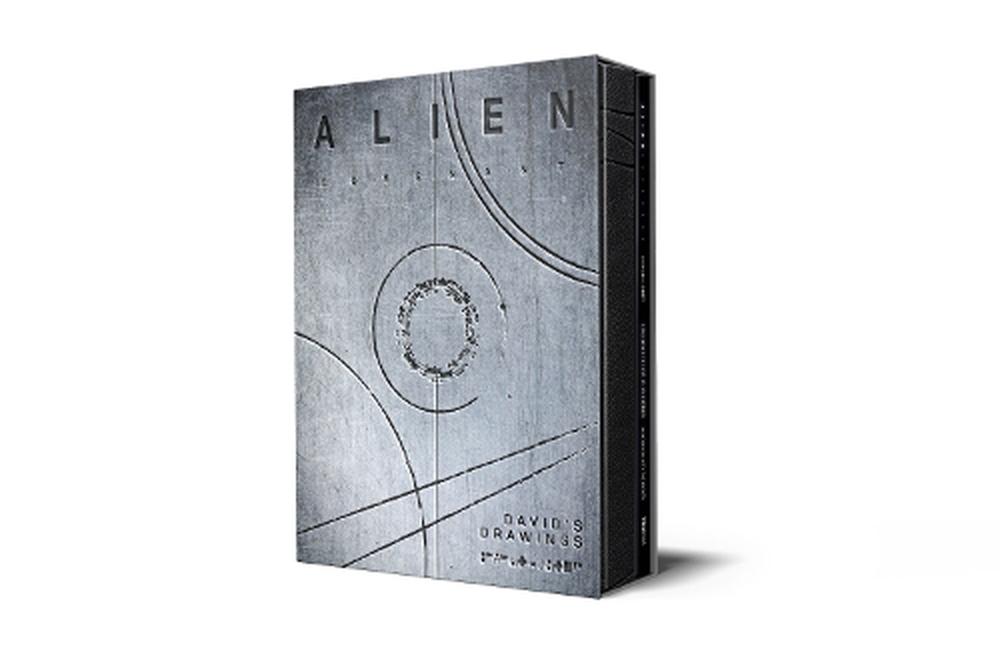 Alien Covenant David's Drawings by Dane Hallett, Hardcover