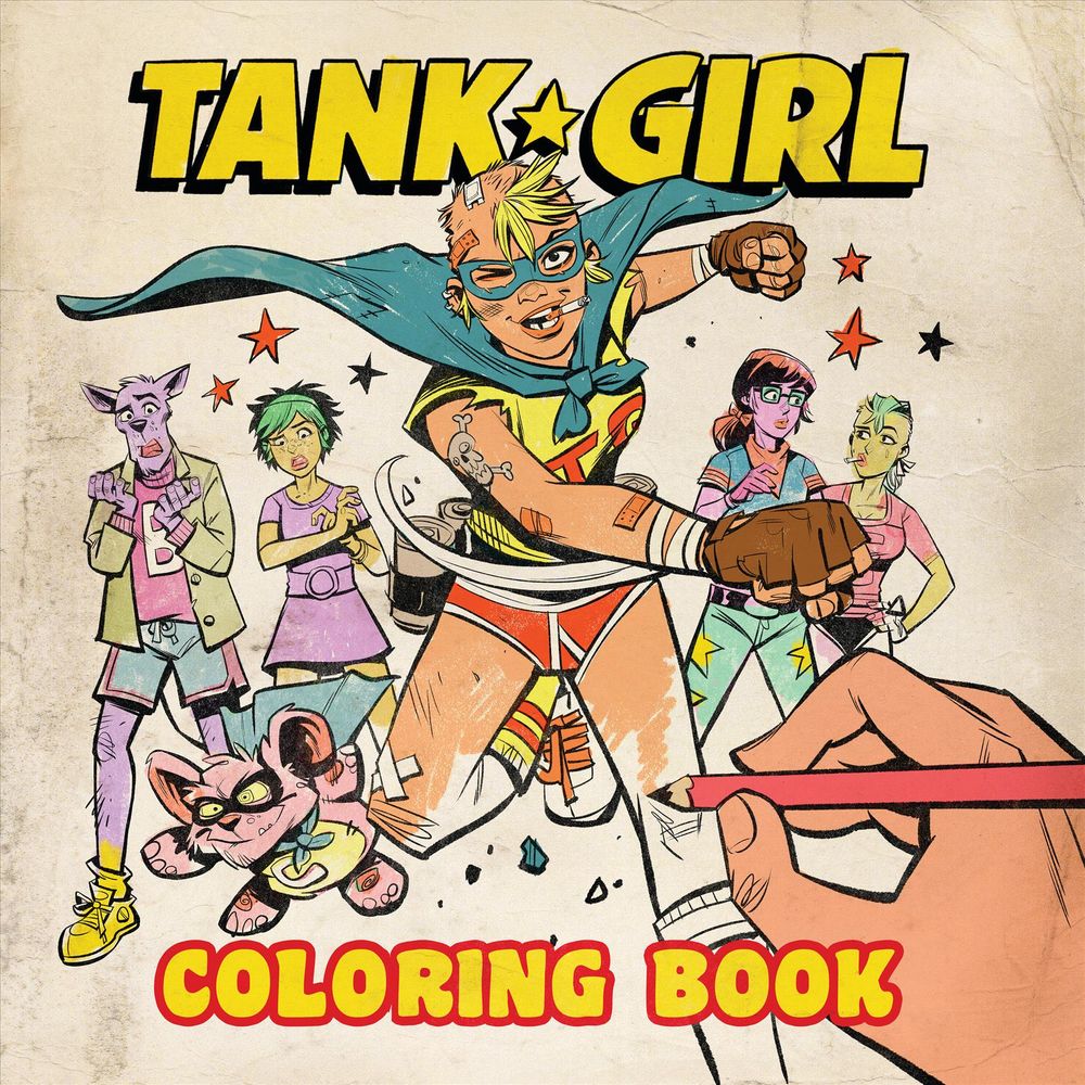 Tank Girl Coloring Book - ISBN: 9781785867514