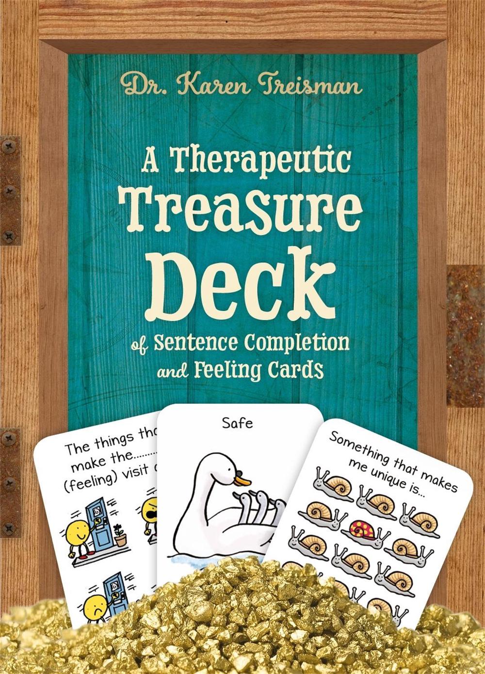 A Therapeutic Treasure Deck of Sentence Completion and Feelings Cards, 9781785923982