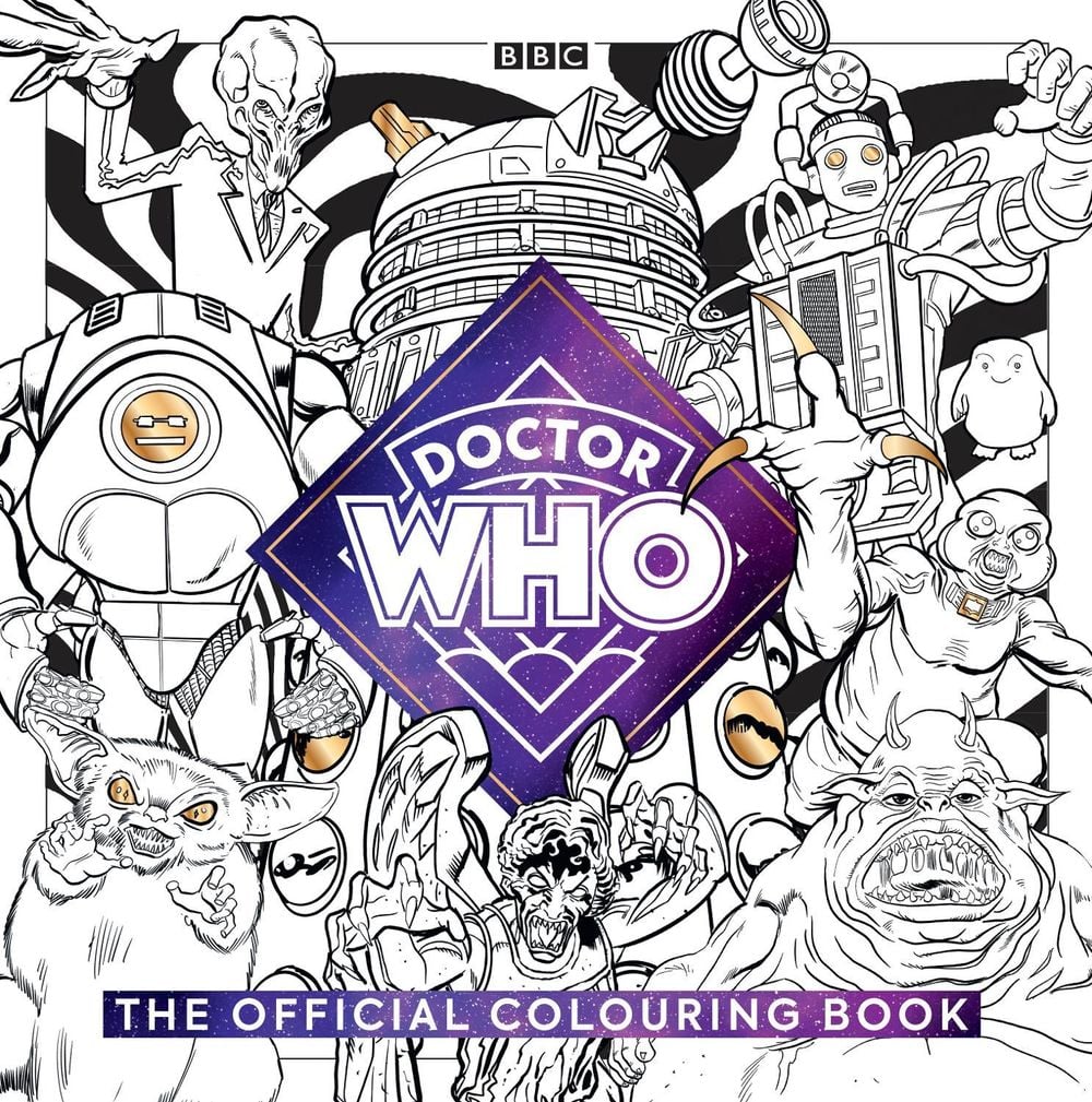 The Official Doctor Who Colouring Book by Mike Collins - ISBN: 9781785949678