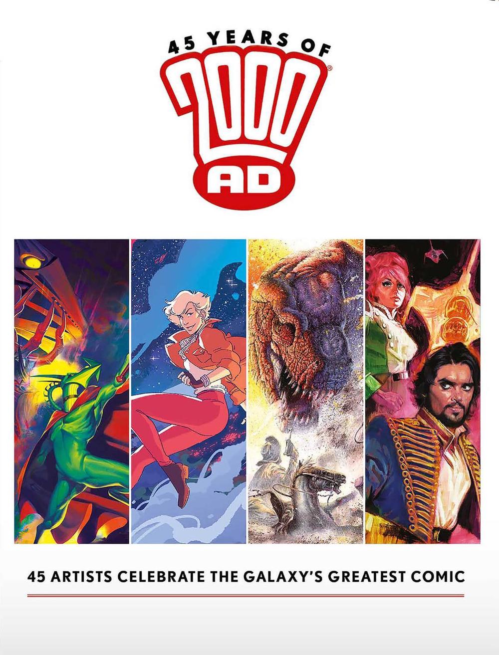 45 Years of 2000 AD: Anniversary Art Book, 9781786185716