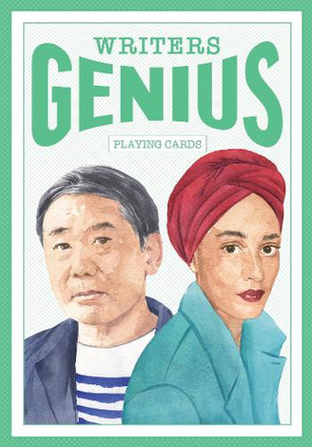 Genius Writers (Genius Playing Cards), 9781786274977