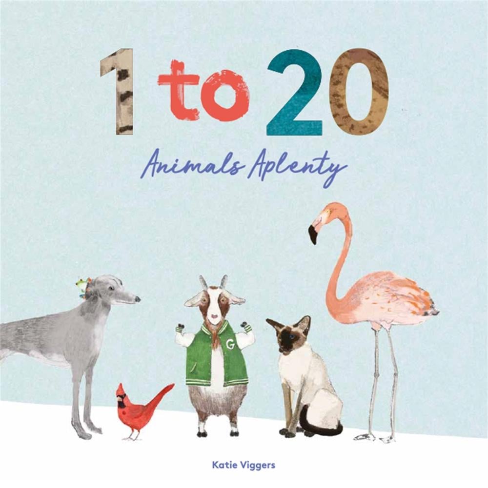 1 to 20 Animals Aplenty by Katie Viggers - ISBN: 9781786275660
