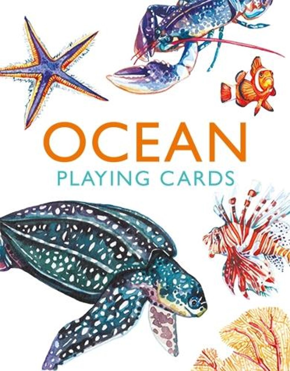 Ocean Playing Cards by Holly Exley - ISBN: 9781786279026