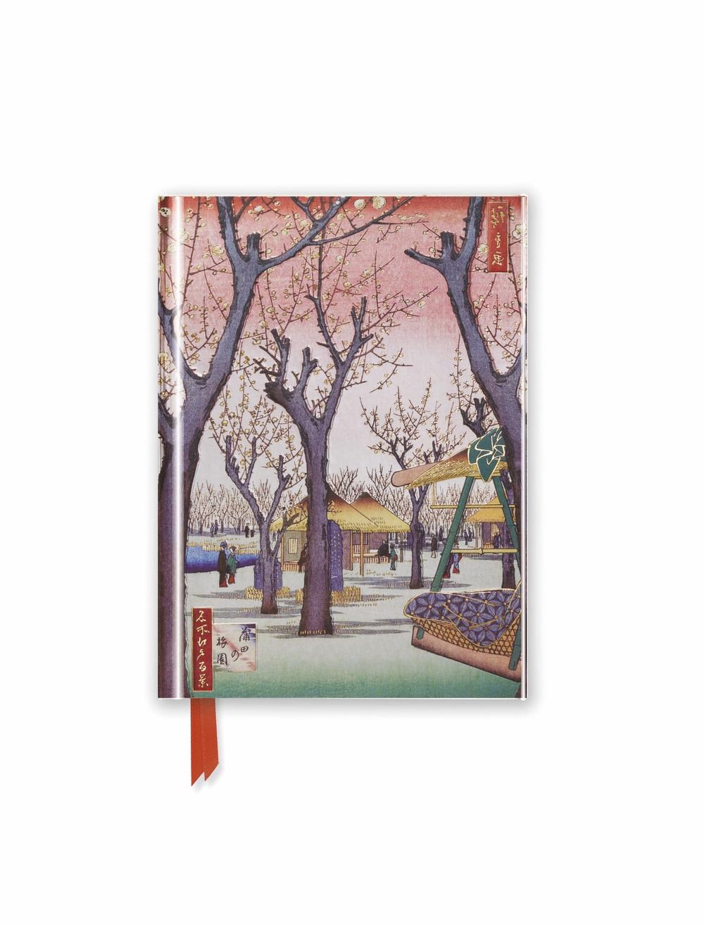 Flame Tree Studio Hiroshige: Plum Garden (Foiled Pocket Journal) by Flame Tree Studio - ISBN: 9781786641038