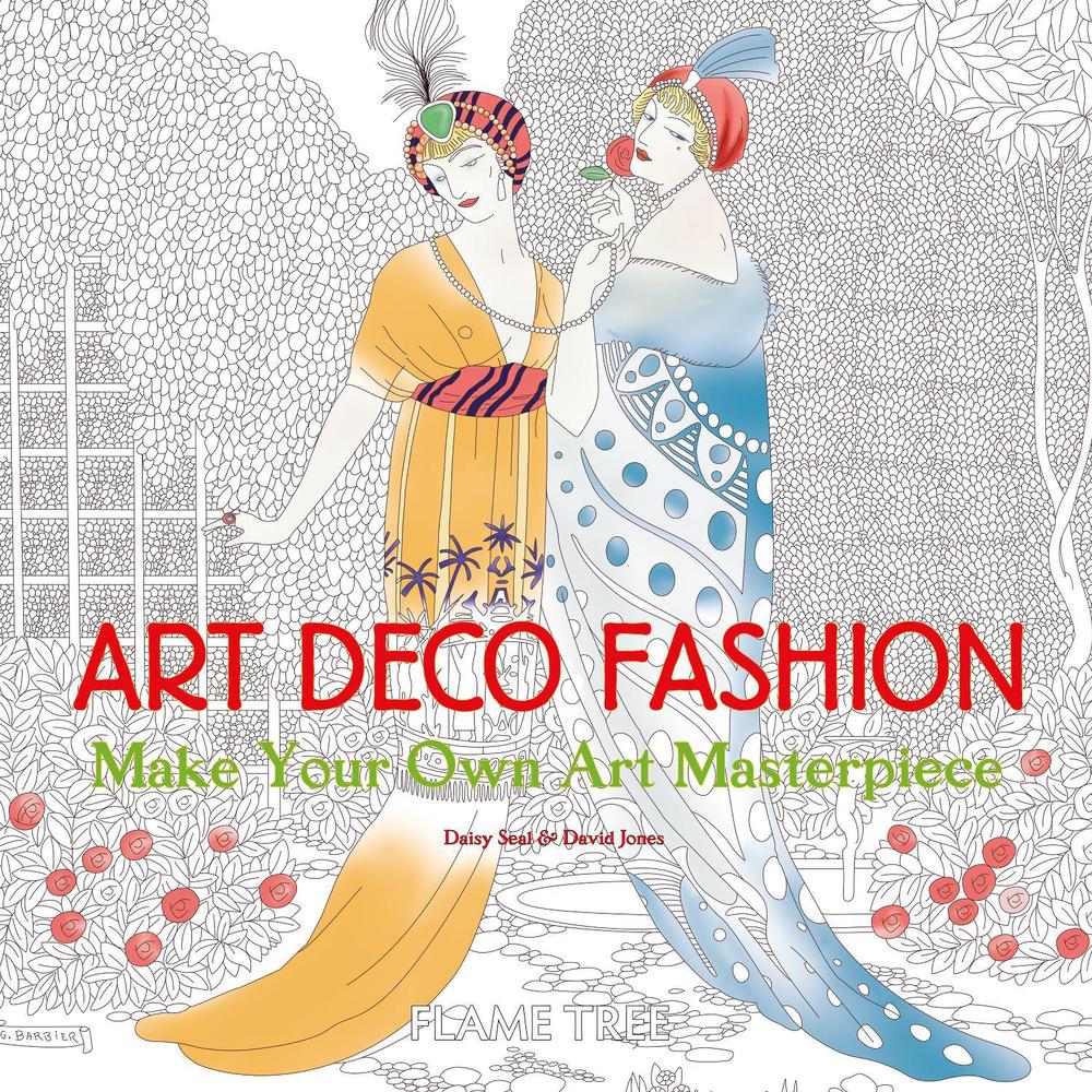 Art Deco Fashion (Art Colouring Book), 9781786644725