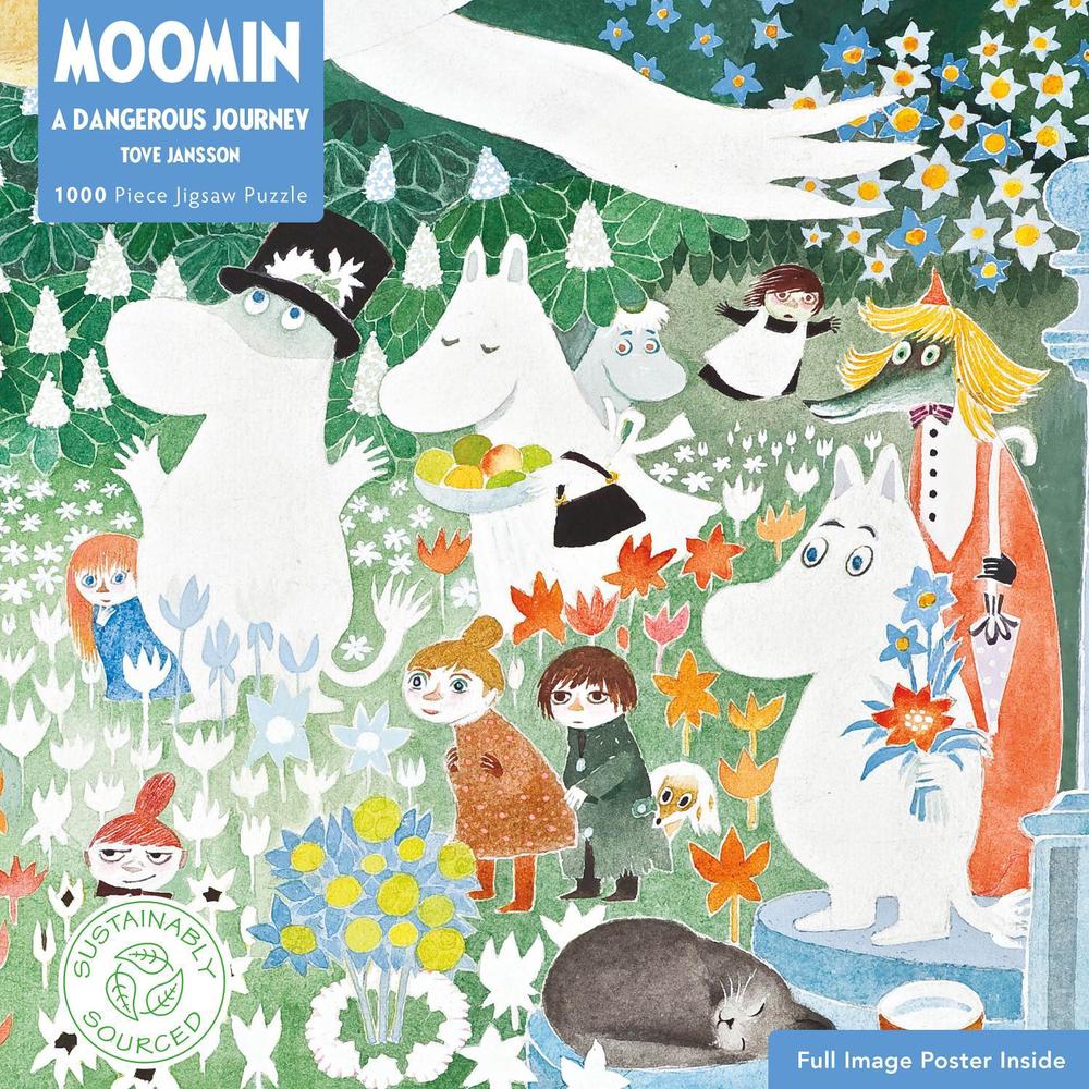 Adult Sustainable Jigsaw Puzzle Moomin: A Dangerous Journey, 9781786646330