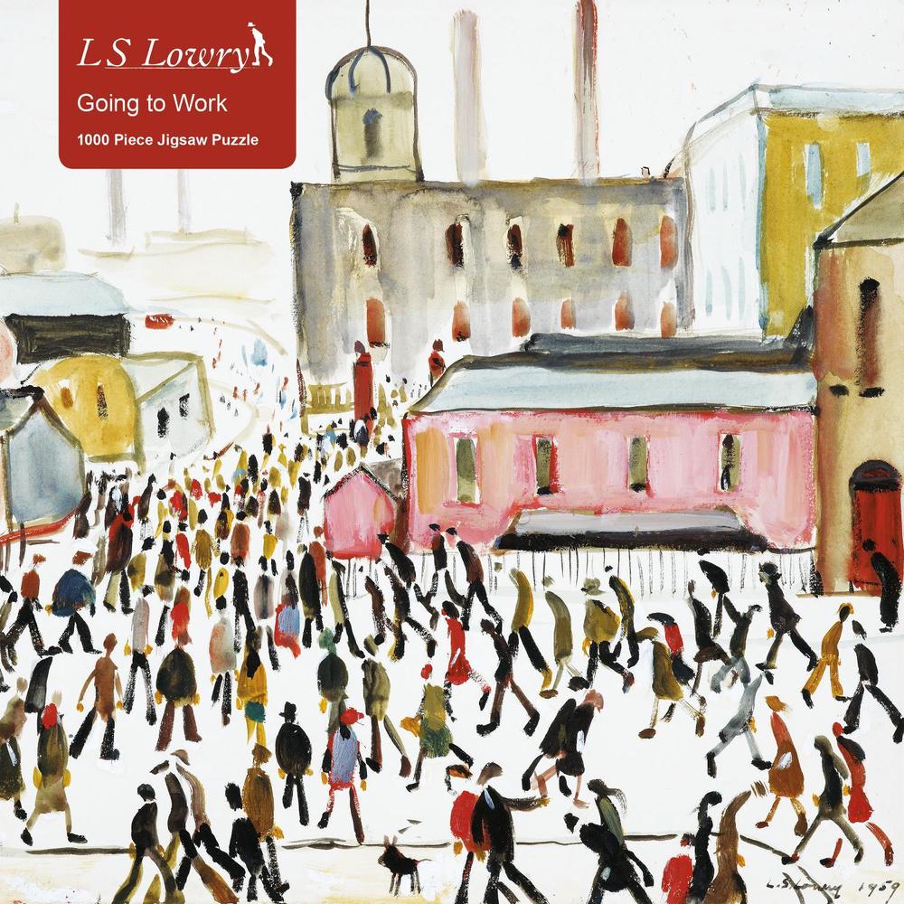 Adult Jigsaw Puzzle L.S. Lowry: Going to Work, 9781786646347