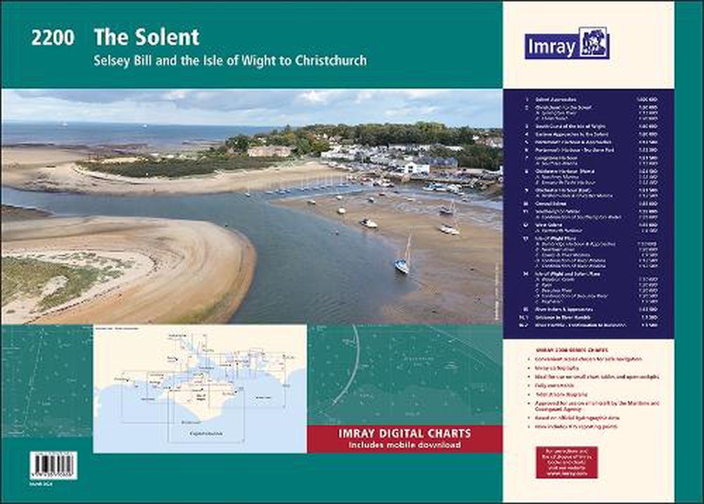 2200 The Solent Chart Pack, 9781786795656