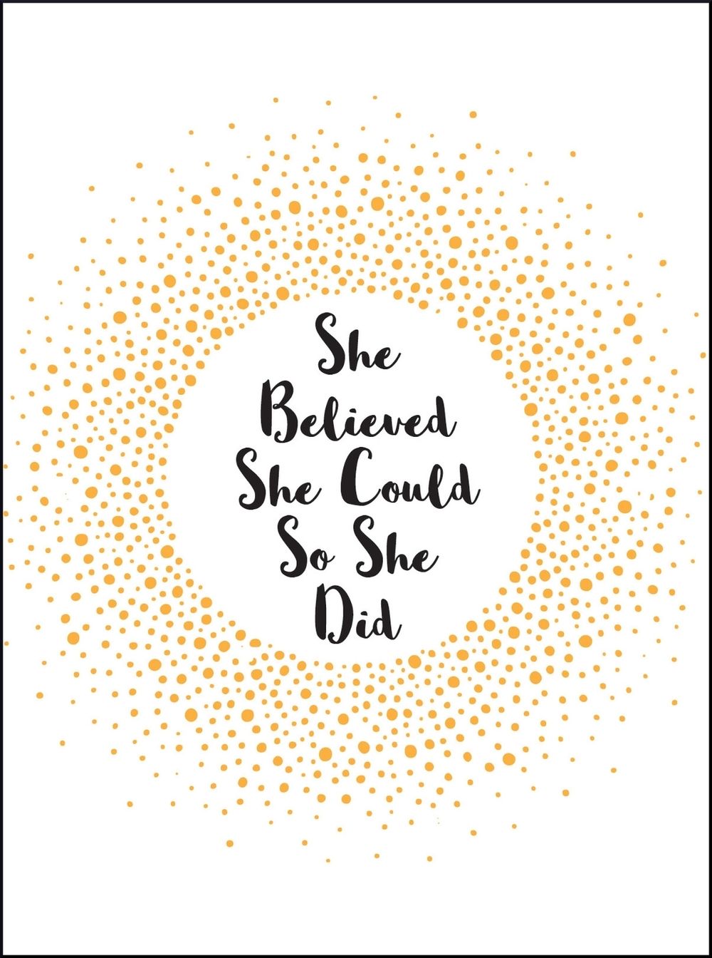 She Believed She Could So She Did by Summersdale Publishers - ISBN: 9781786854889