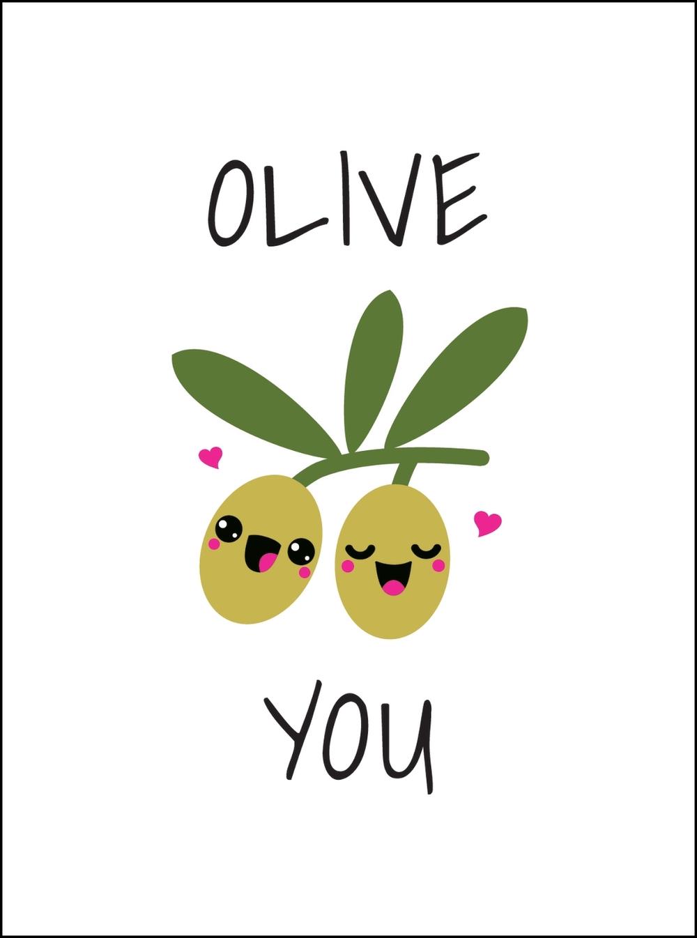 Olive You by Summersdale Publishers - ISBN: 9781786855480