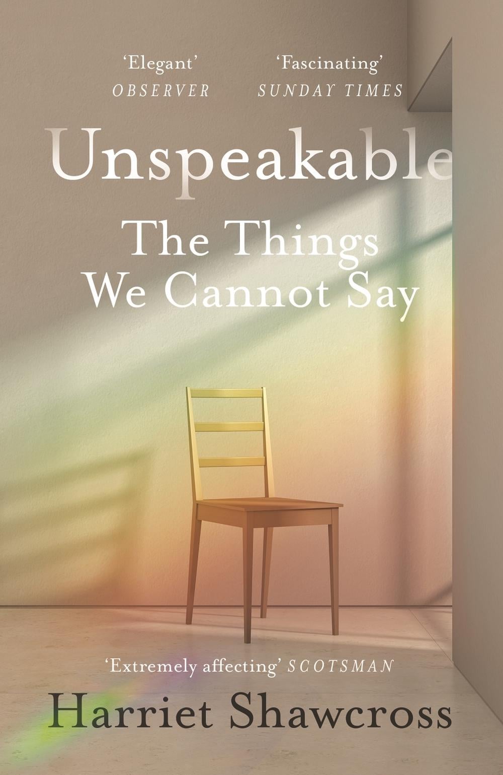 Unspeakable by Harriet Shawcross - ISBN: 9781786890078