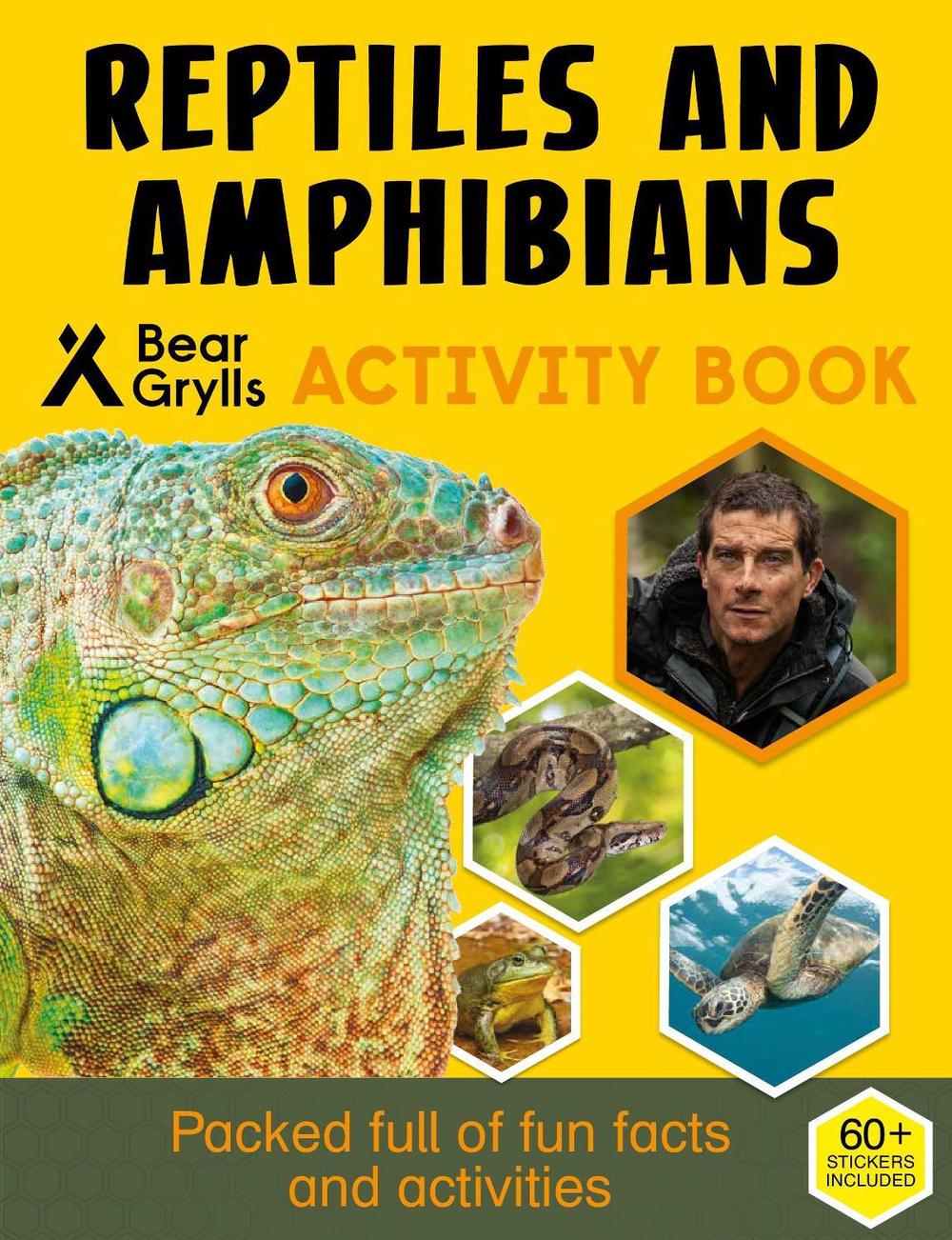 Bear Grylls Sticker Activity: Reptiles & Amphibians, 9781786961051