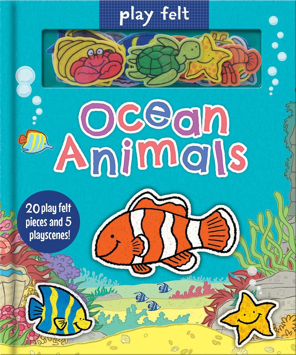 Play Felt Ocean Animals - Activity Book by Oakley Graham - ISBN: 9781787005228