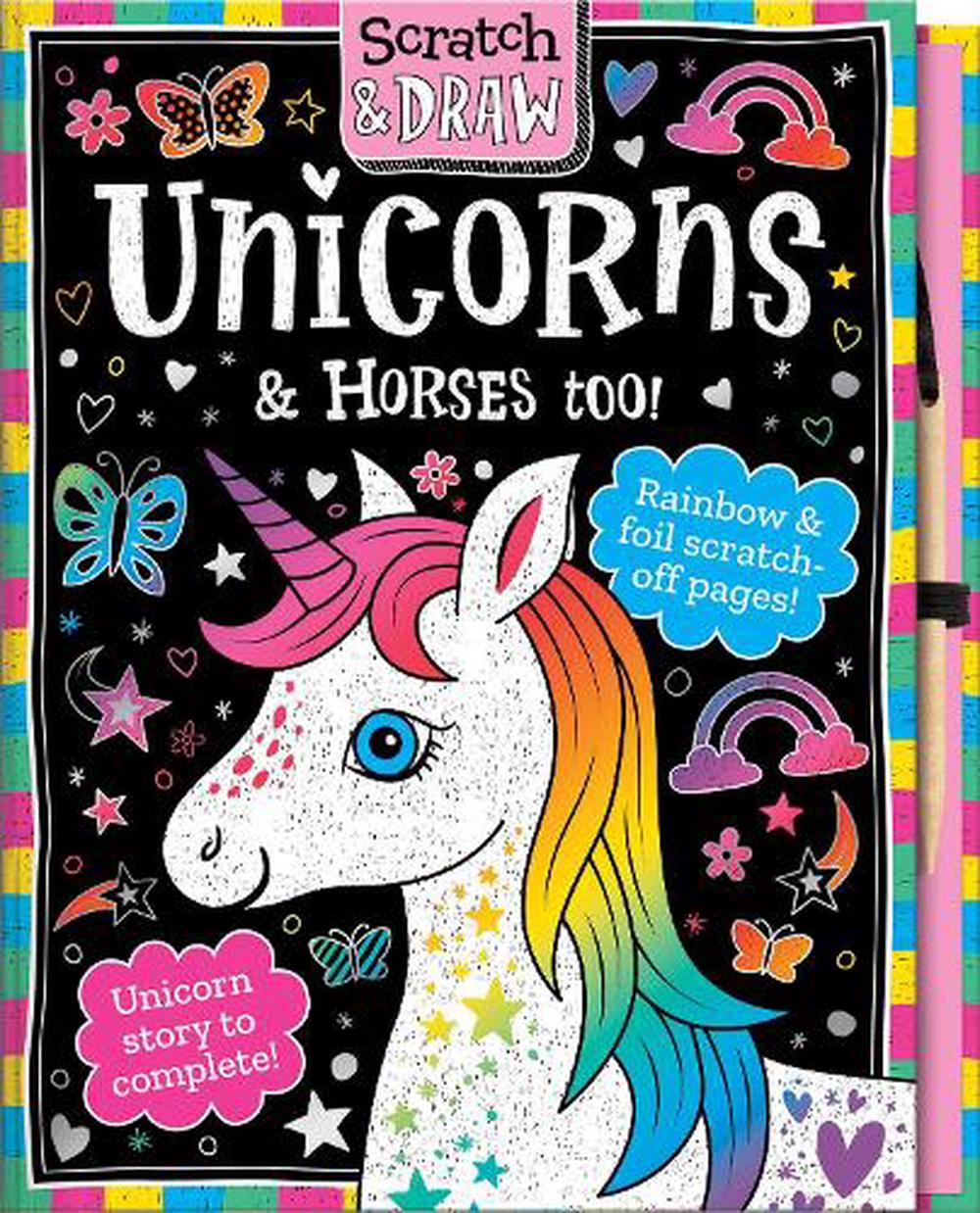 Scratch & Sketch Unicorn Adventure: An Art Activity Book for Creative Kids of All Ages [With Pens/Pencils] [Book]