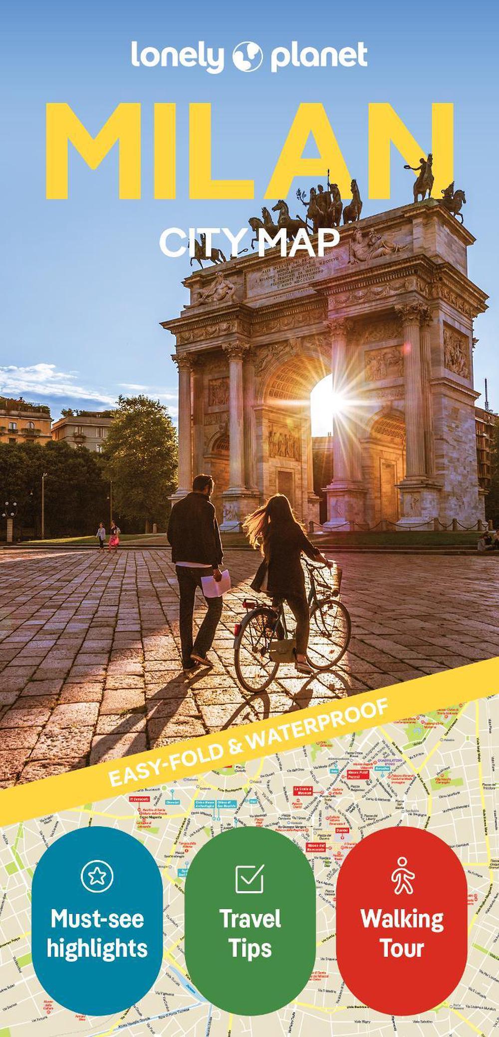 Lonely Planet Milan City Map, 9781787017191
