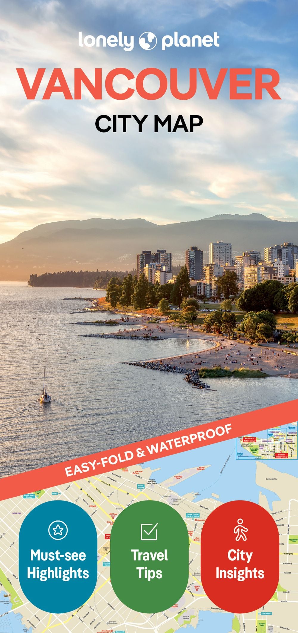 Lonely Planet Vancouver City Map by Lonely Planet - ISBN: 9781787017900