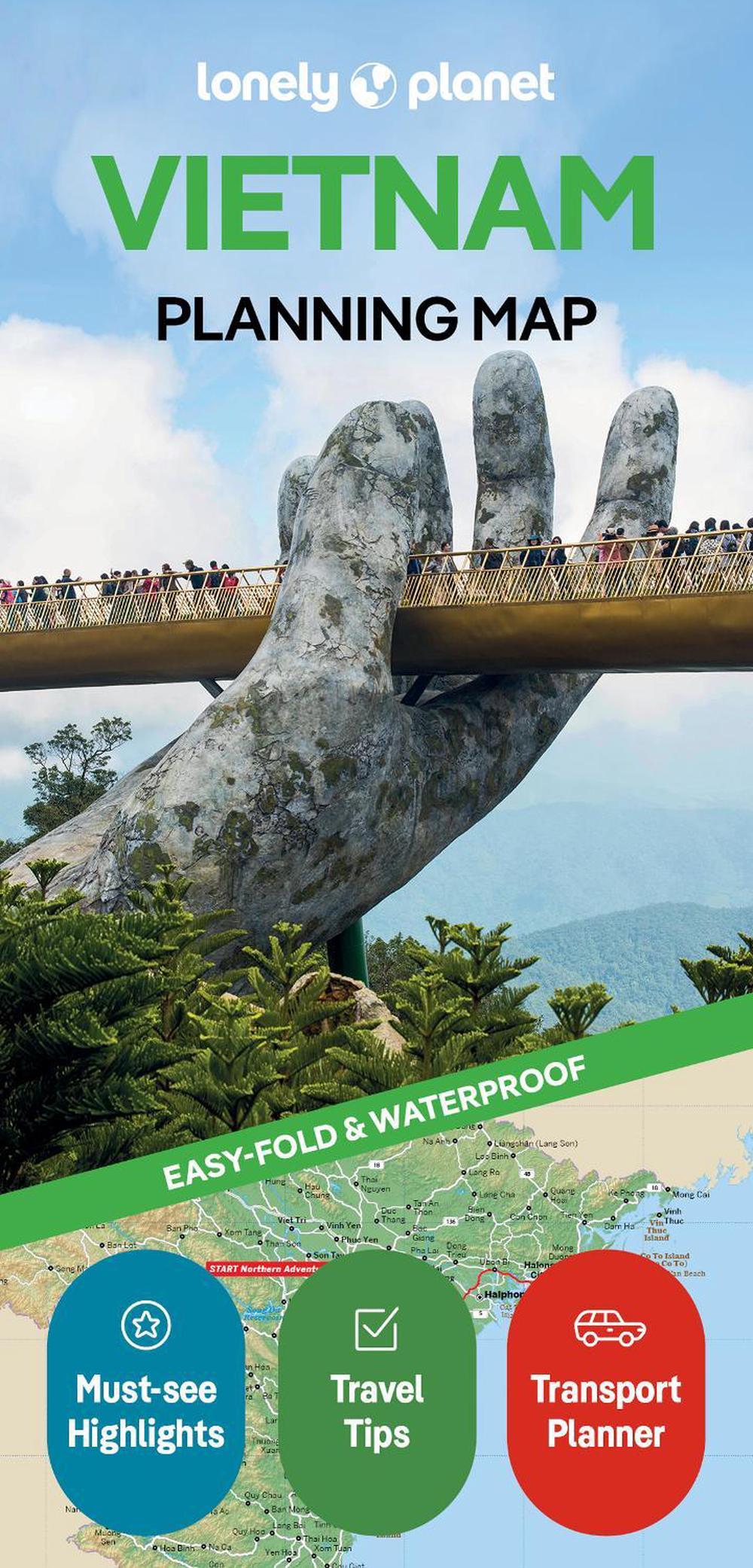 Lonely Planet Vietnam Planning Map, 9781787017948