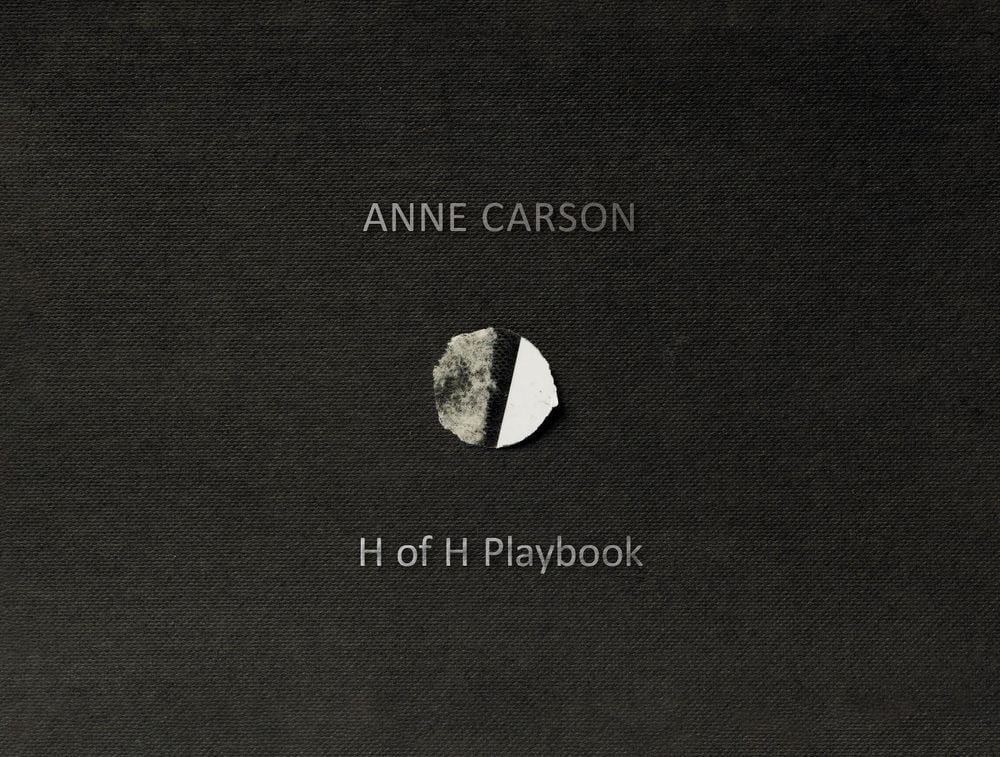 H of H Playbook by Anne Carson - ISBN: 9781787333796