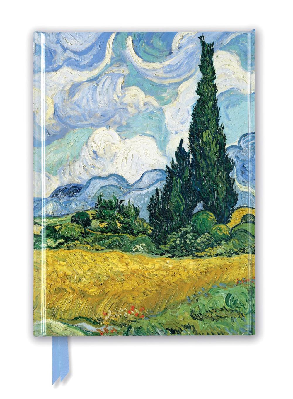 Flame Tree Studio Vincent van Gogh: Wheat Field with Cypresses (Foiled Journal) by Flame Tree Studio - ISBN: 9781787550049