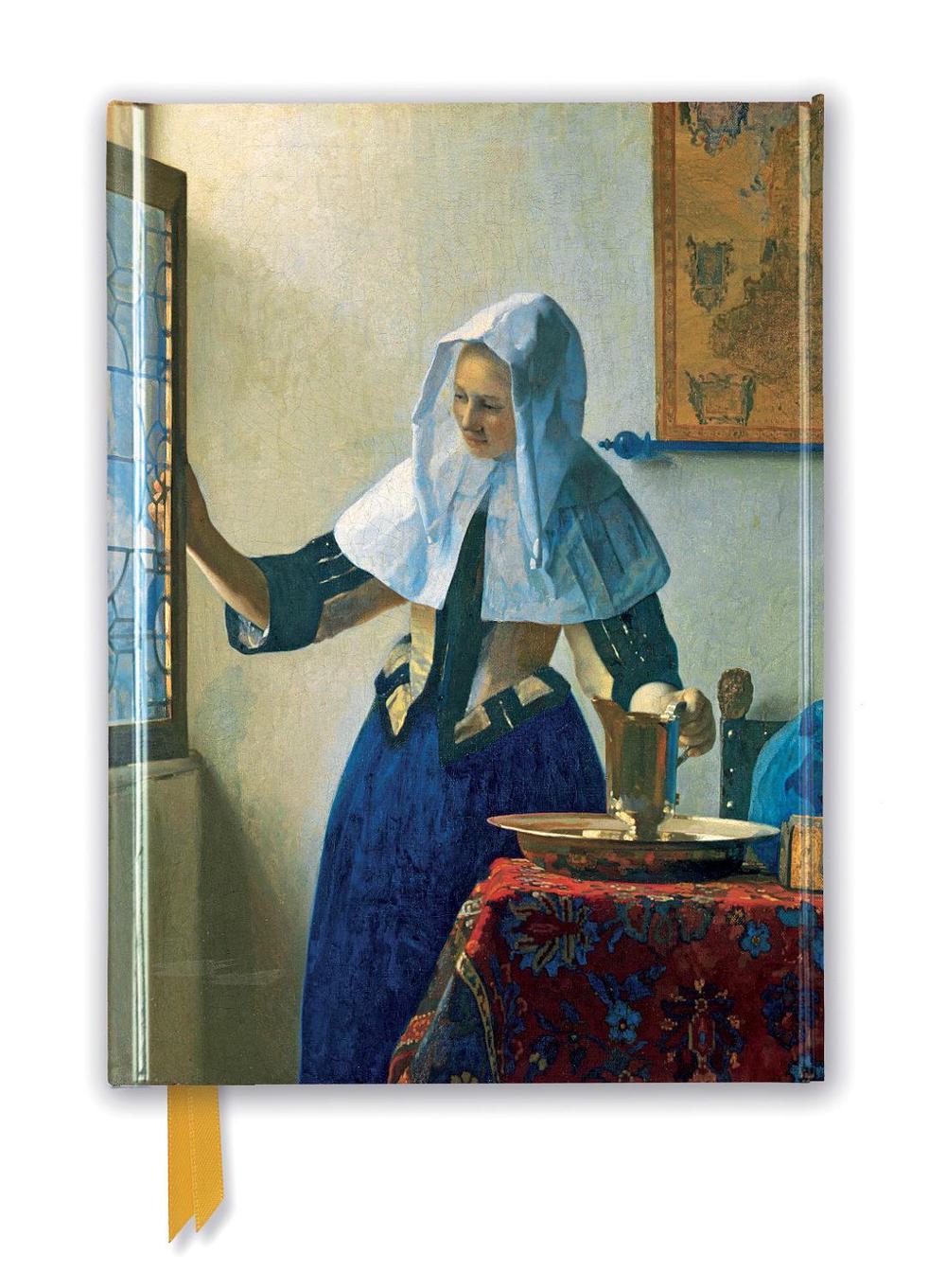 Flame Tree Studio Johannes Vermeer: Young Woman with a Water Pitcher (Foiled Journal), 9781787550094