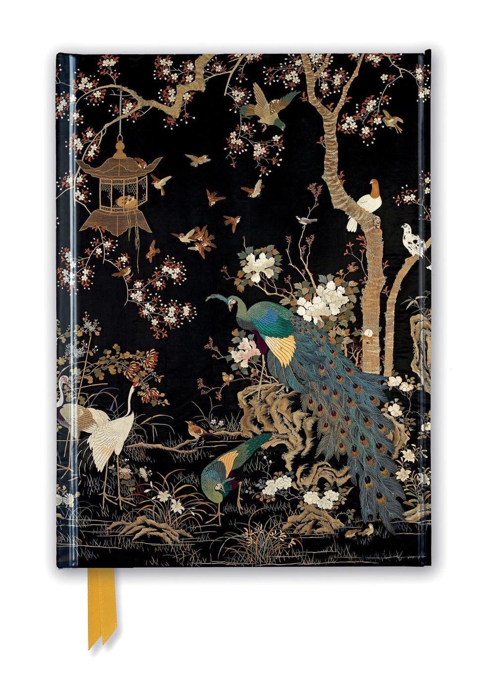 Flame Tree Studio Ashmolean Museum: Embroidered Hanging with Peacock (Foiled Journal) by Flame Tree Studio - ISBN: 9781787550315