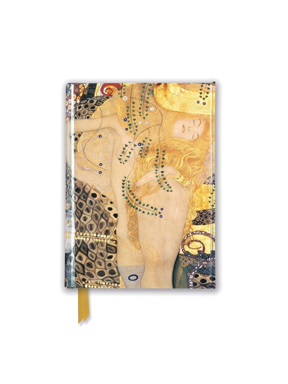 Flame Tree Studio Gustav Klimt: Water Serpents I (Foiled Pocket Journal), 9781787550599