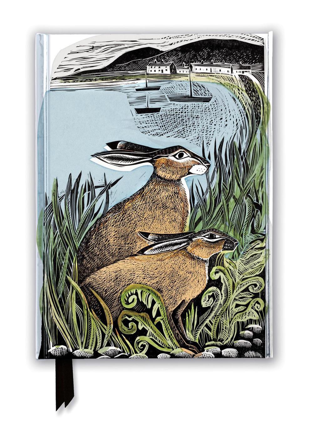Flame Tree Studio Angela Harding: Rathlin Hares (Foiled Journal) by Flame Tree Studio - ISBN: 9781787555709
