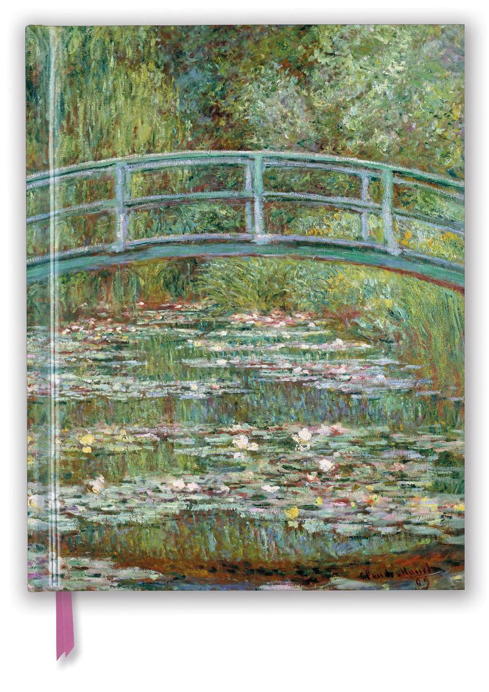 Claude Monet: Bridge over a Pond of Water Lilies (Blank Sketch Book), 9781787558410