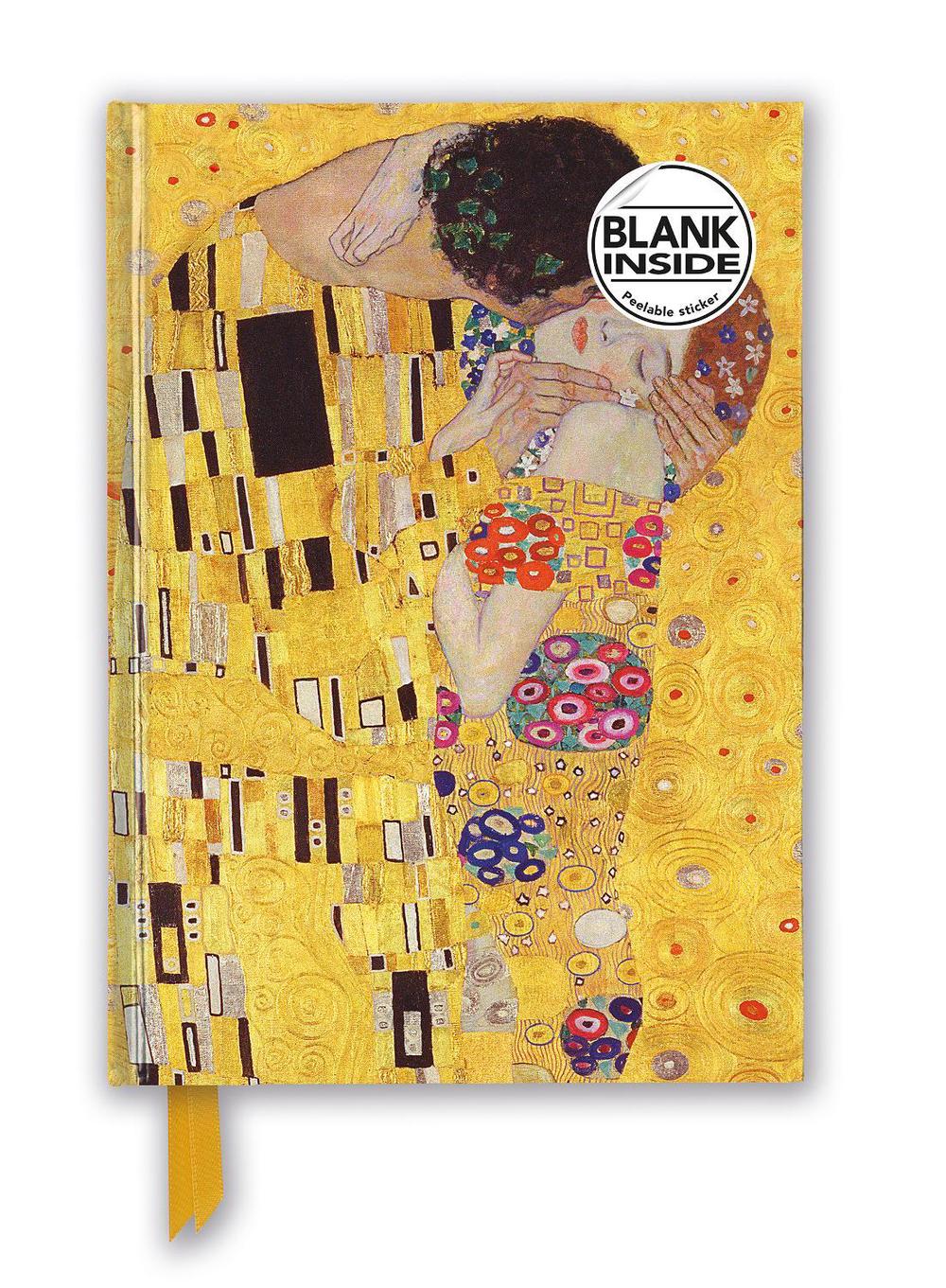 Flame Tree Studio Gustav Klimt: The Kiss (Foiled Blank Journal), 9781787558502