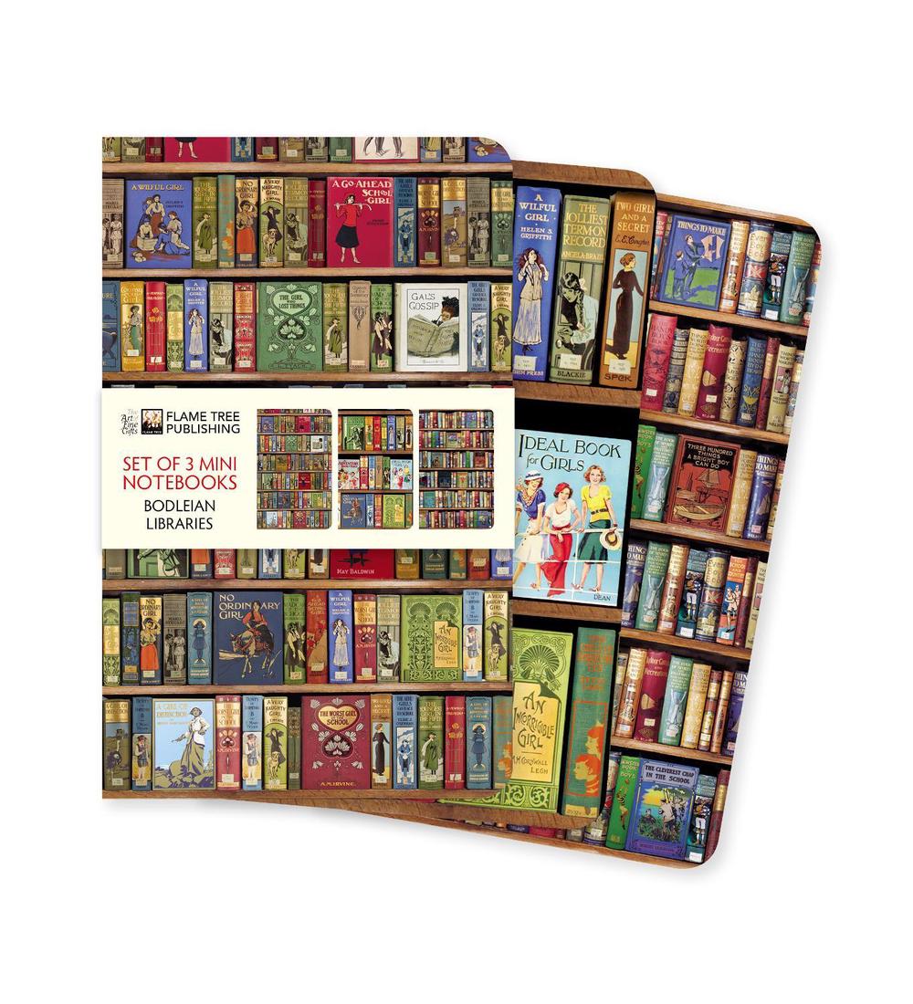 Bodleian Libraries Set of 3 Mini Notebooks, 9781787559110