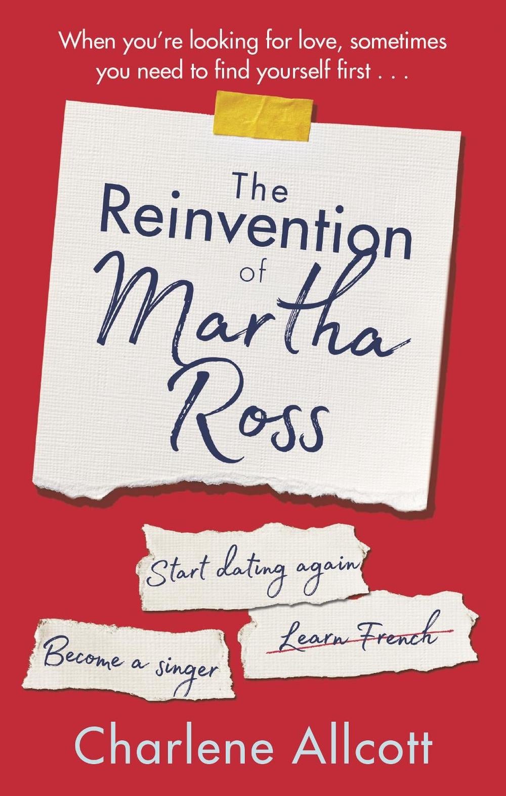 The Reinvention of Martha Ross by Charlene Allcott - ISBN: 9781787631410