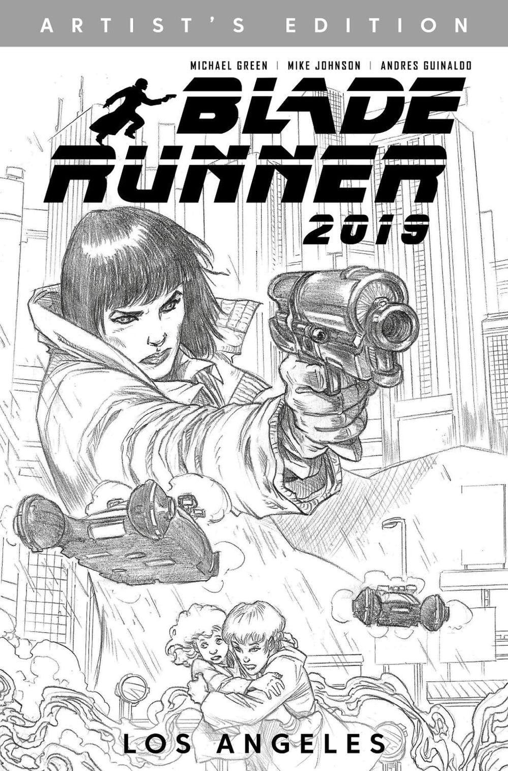 Blade Runner 2019 Vol 1 B&W Art Edition by Mike Johnson - ISBN: 9781787735309