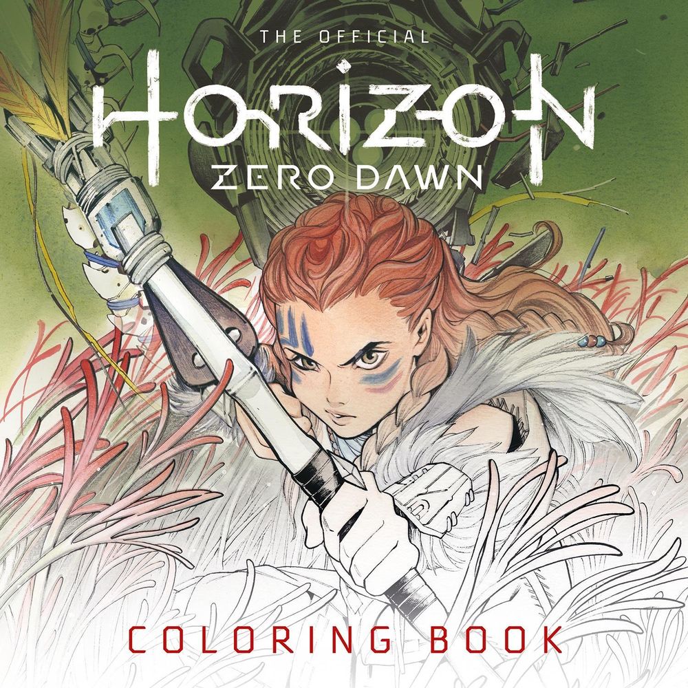 The Official Horizon Zero Dawn Coloring Book by Ann Maulina - ISBN: 9781787737976