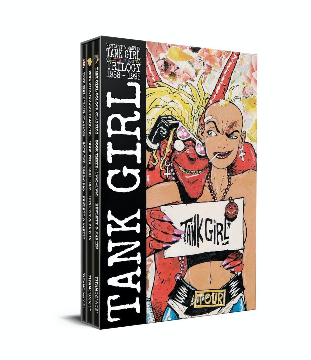 Tank Girl: Colour Classics Trilogy (1988-1995) Boxed Set by Alan Martin - ISBN: 9781787739468