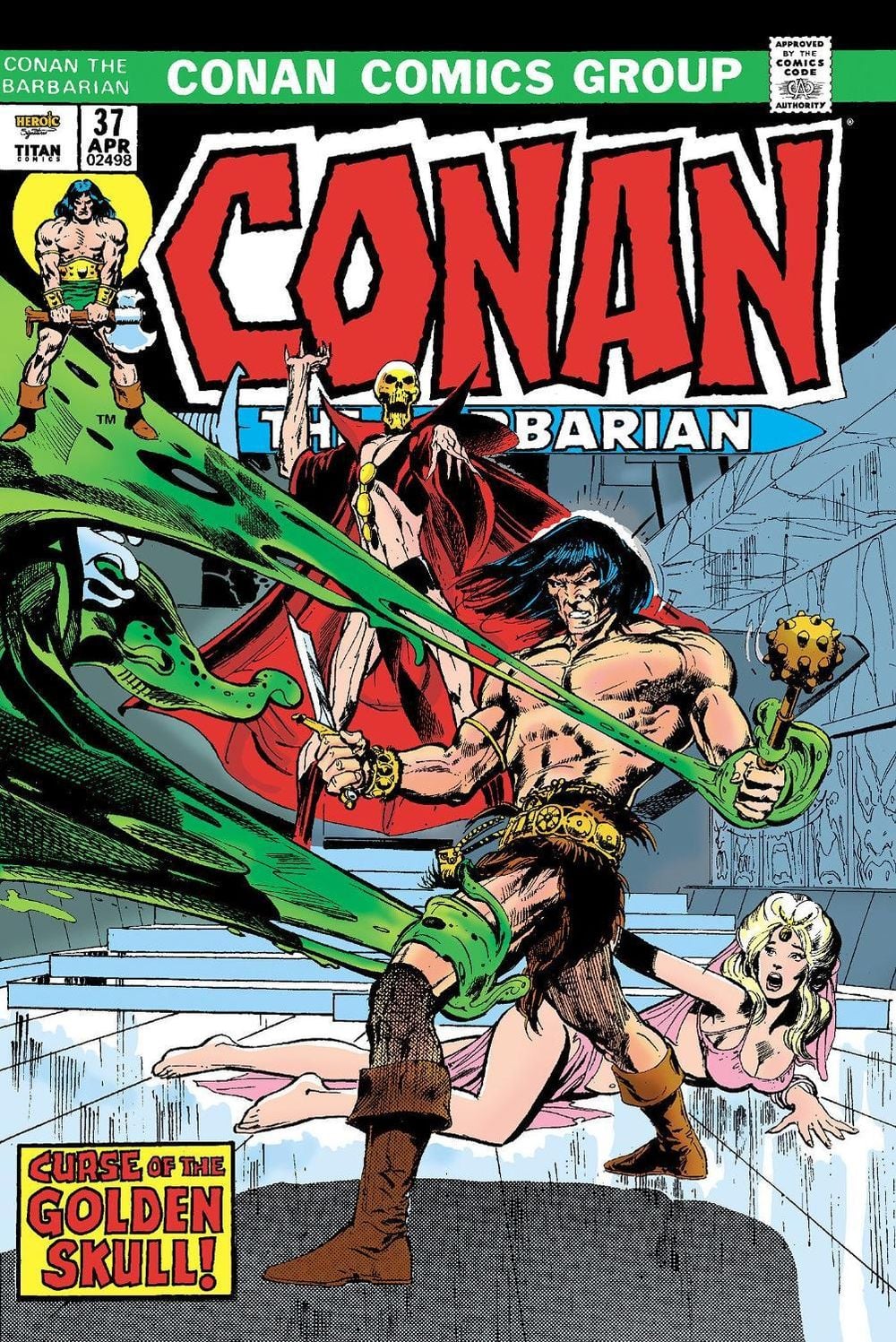 Conan The Barbarian: The Original Comics Omnibus Vol.2 by Roy Thomas - ISBN: 9781787740846
