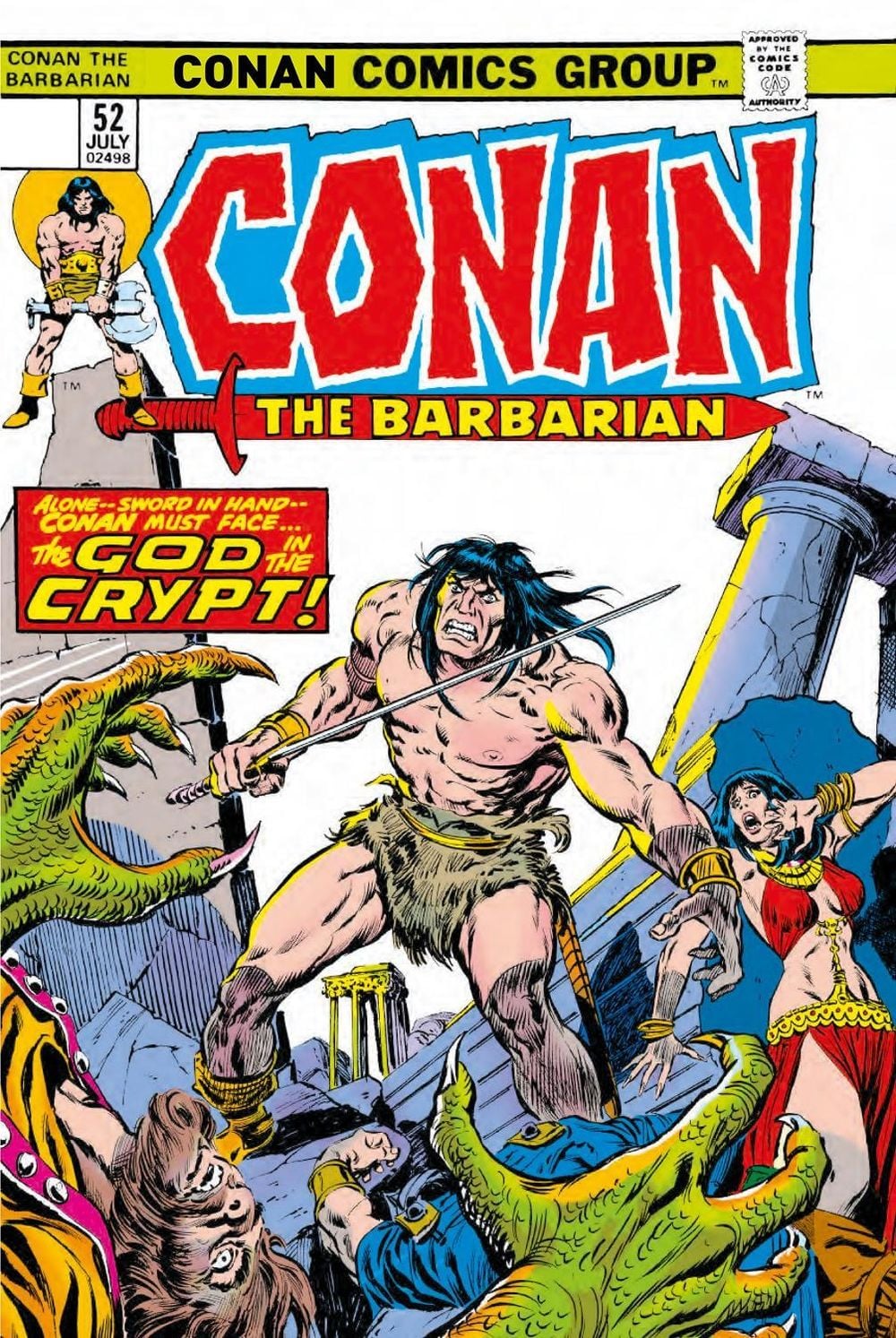 Conan The Barbarian: The Original Comics Omnibus Vol.3 by Roy Thomas - ISBN: 9781787744059