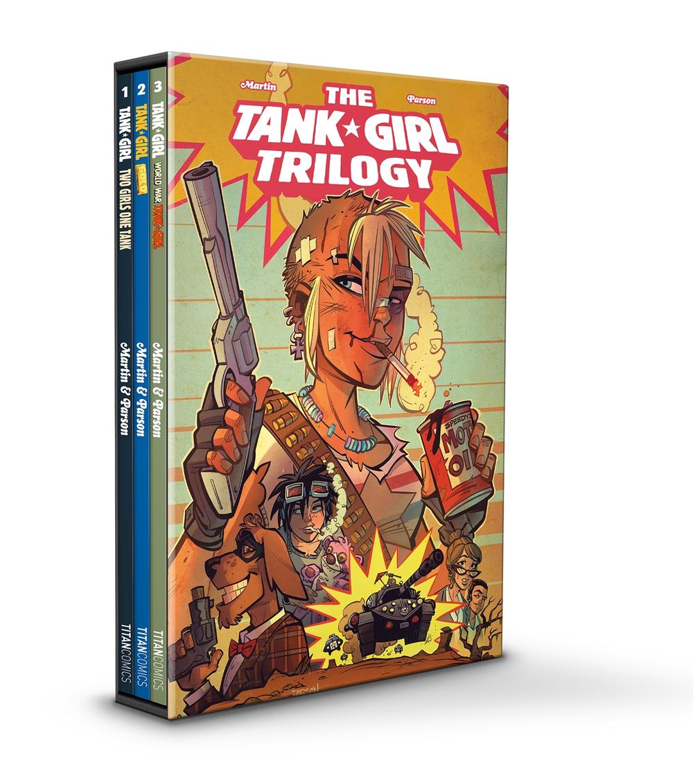 Tank Girl Trilogy Slipcase Set by Alan Martin - ISBN: 9781787744929