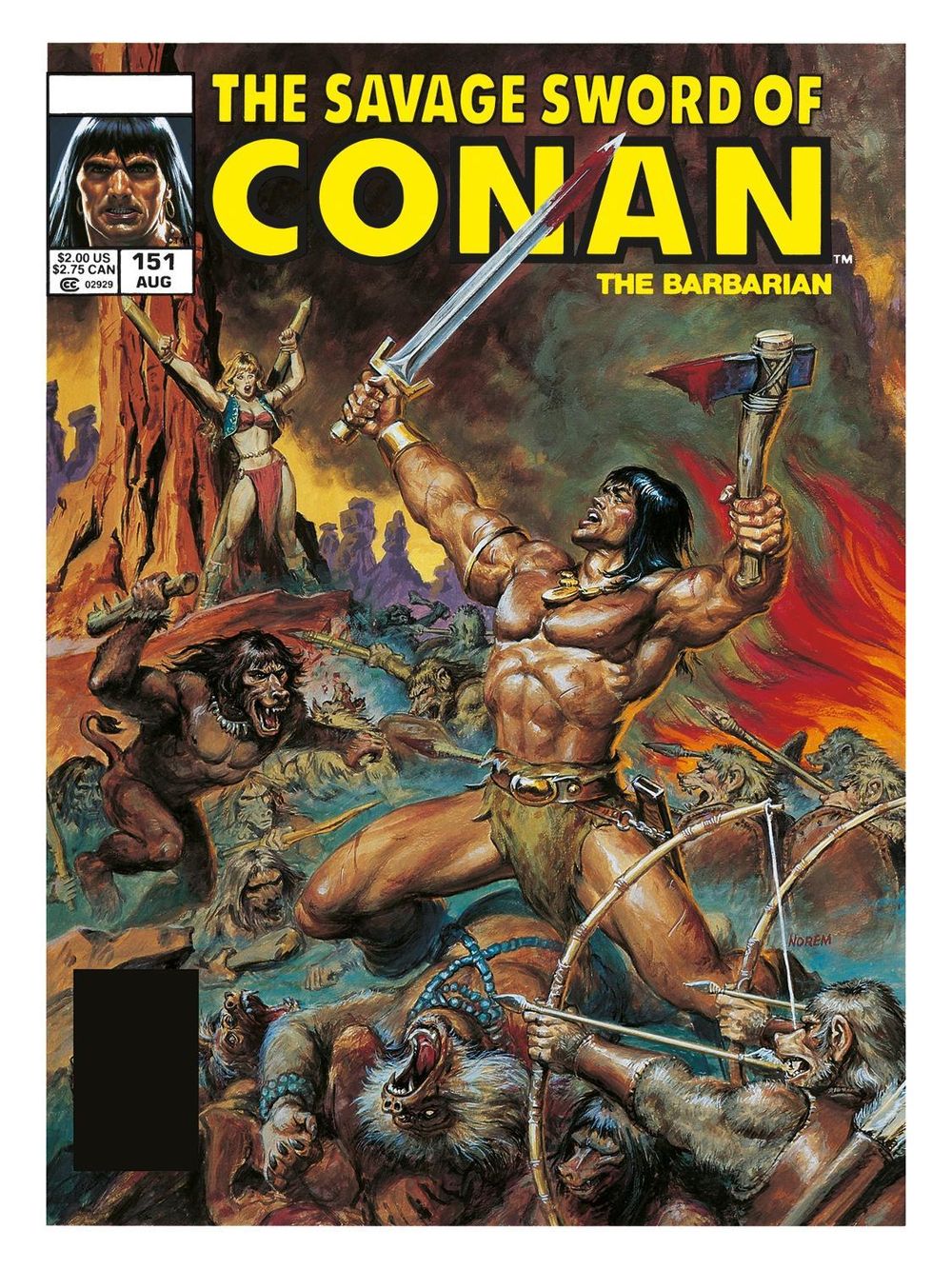 The Savage Sword Of Conan: The Original Comics Omnibus Vol.11 by Don Kraar - ISBN: 9781787744974