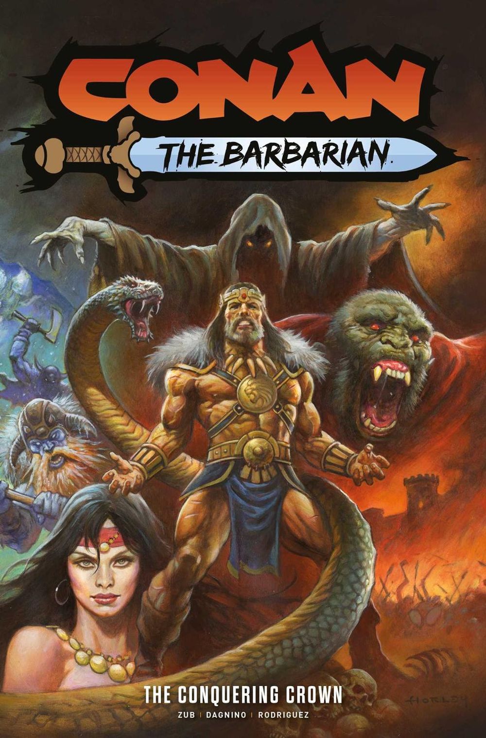 Conan the Barbarian Vol.7: The Conquering Crown by Jim Zub - ISBN: 9781787746084