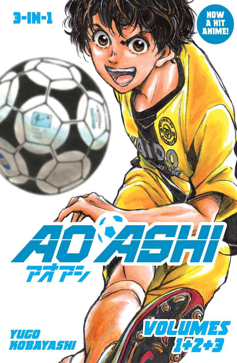 Aoashi (3-in-1 Edition) Volume 1 (Vol. 1,2,3) by Kobayashi Yuugo - ISBN: 9781787748644