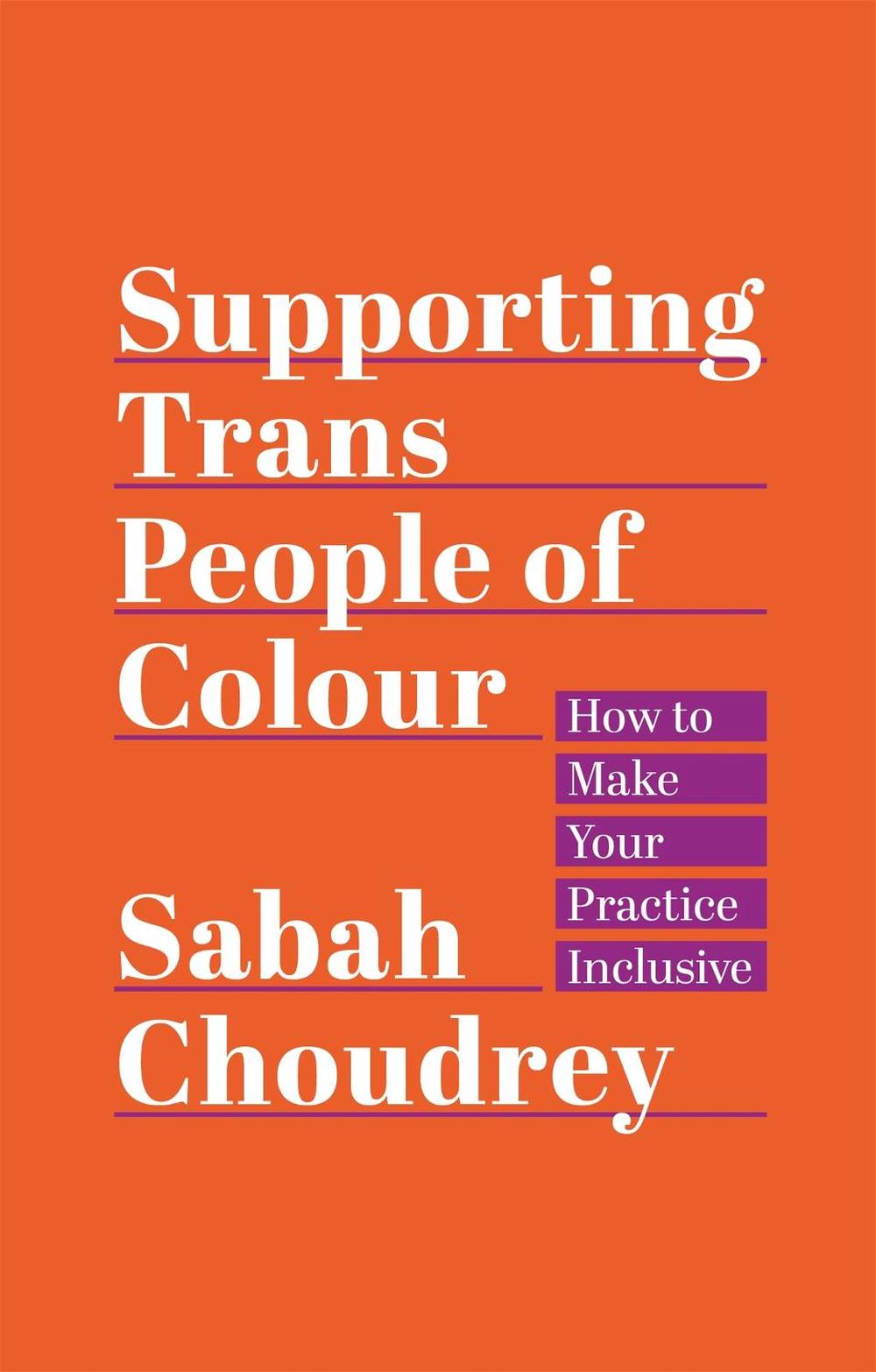 Supporting Trans People of Colour, 9781787750593