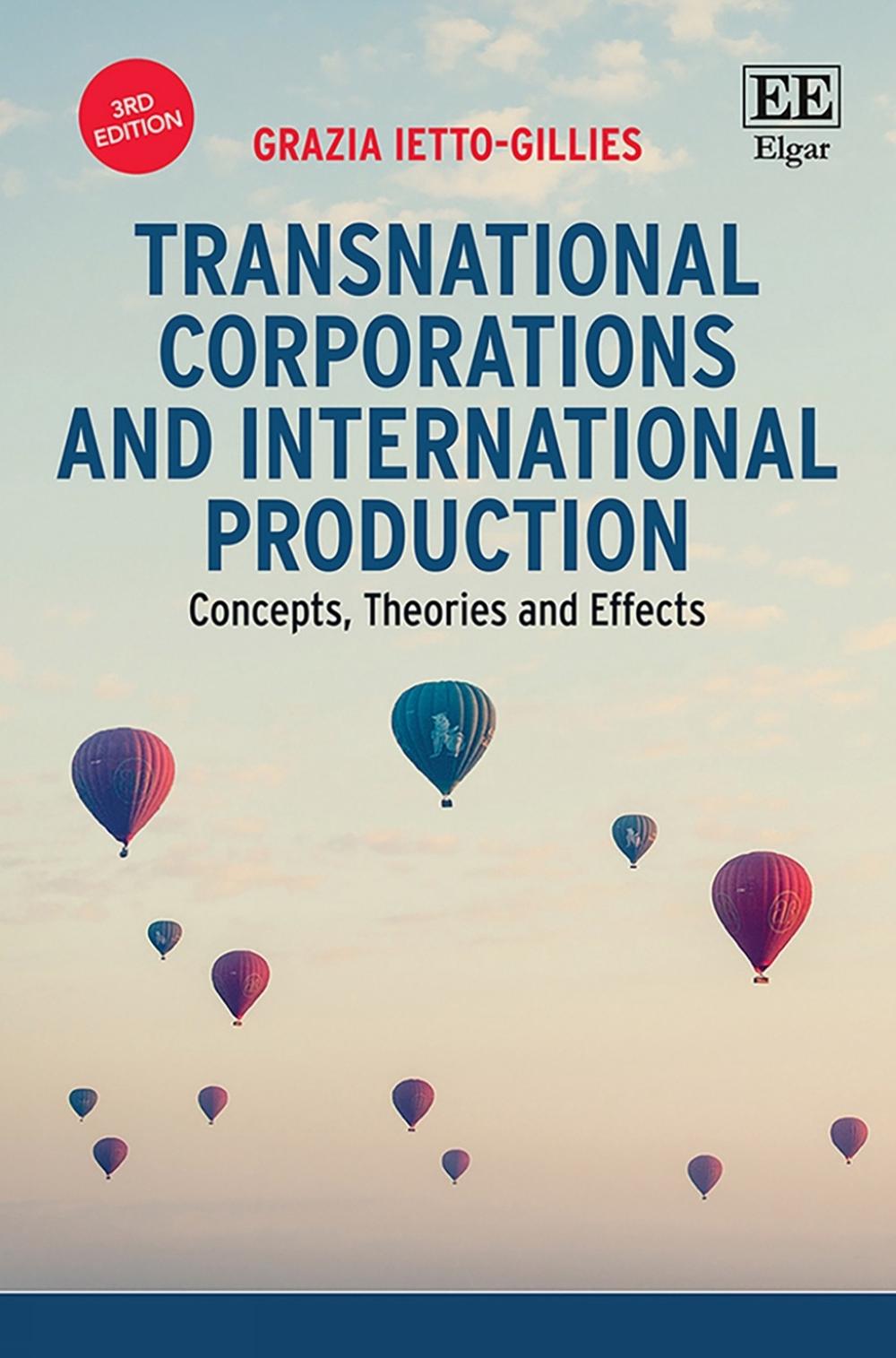 Transnational Corporations and International Production by Grazia Ietto-Gillies - ISBN: 9781788117135